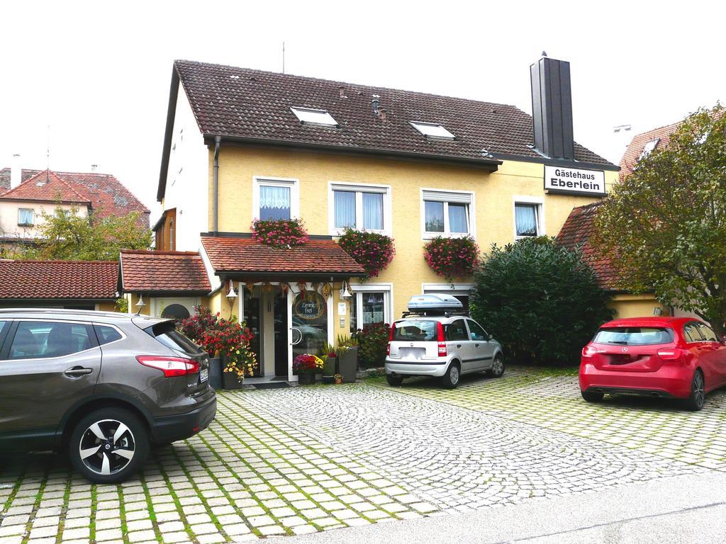 Gastehaus Eberlein Hotel Rothenburg ob der Tauber Exterior foto